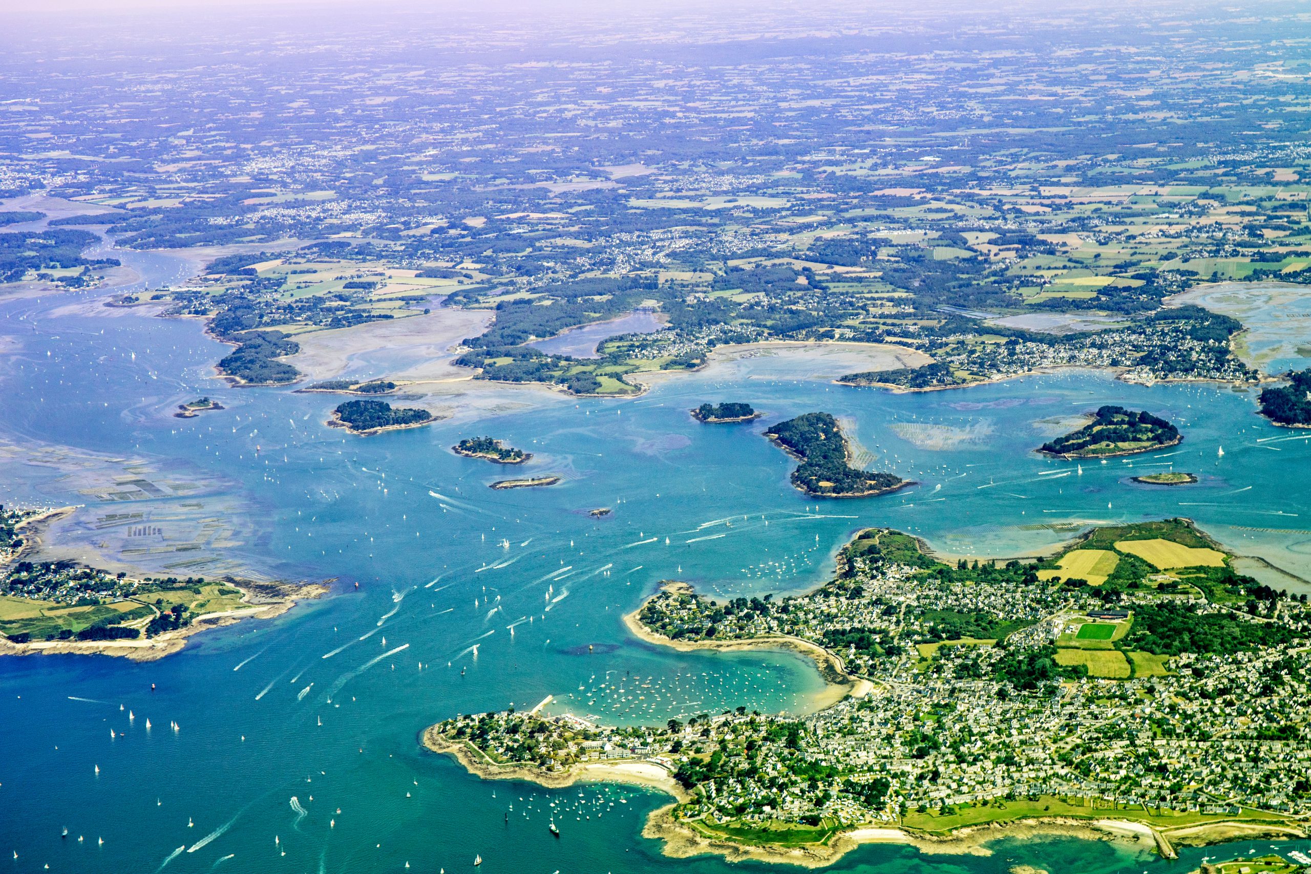Le Golfe du Morbihan entre bocages et marées