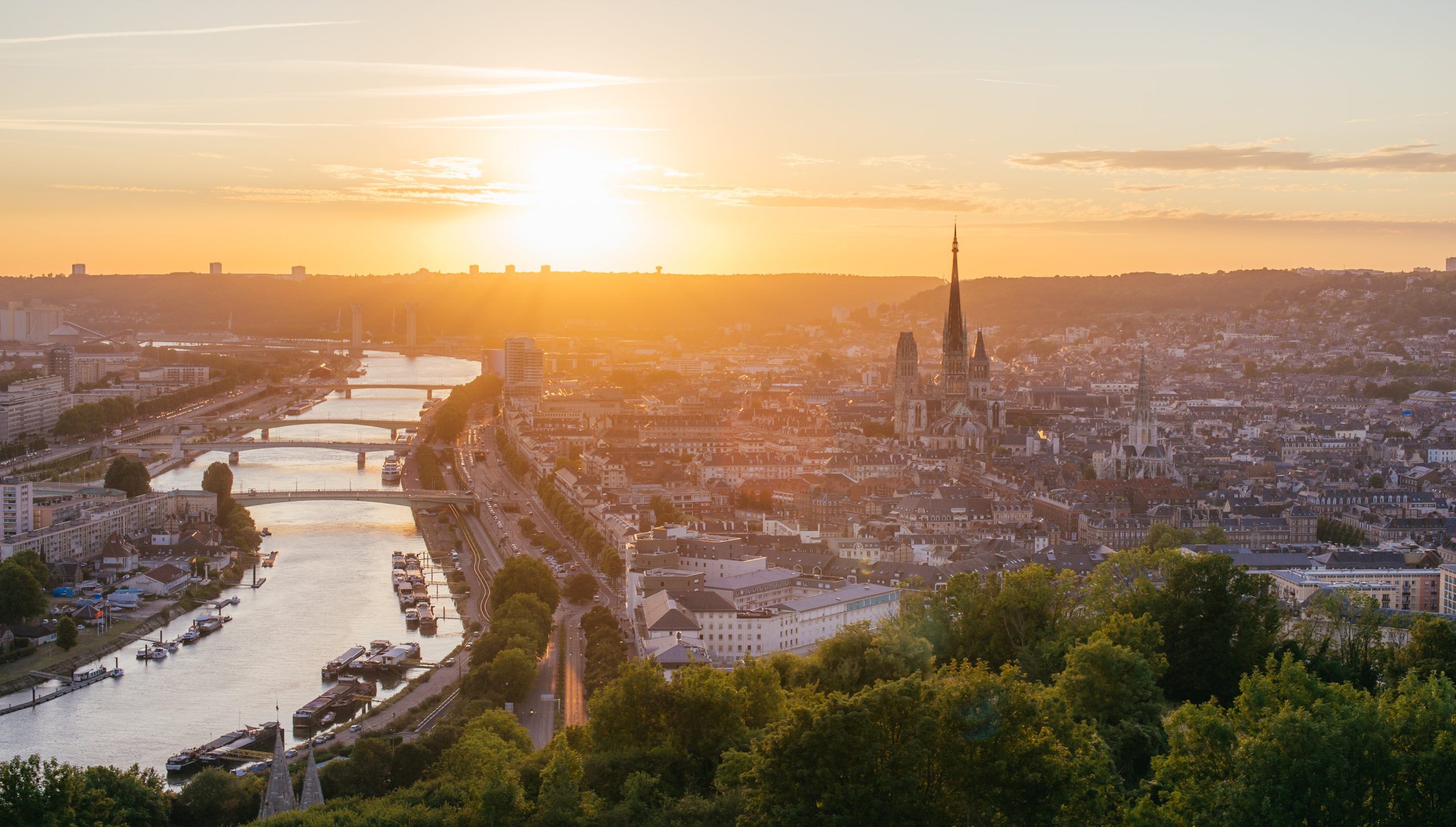 Randonnée entre Rouen et Fécamp avec Luc