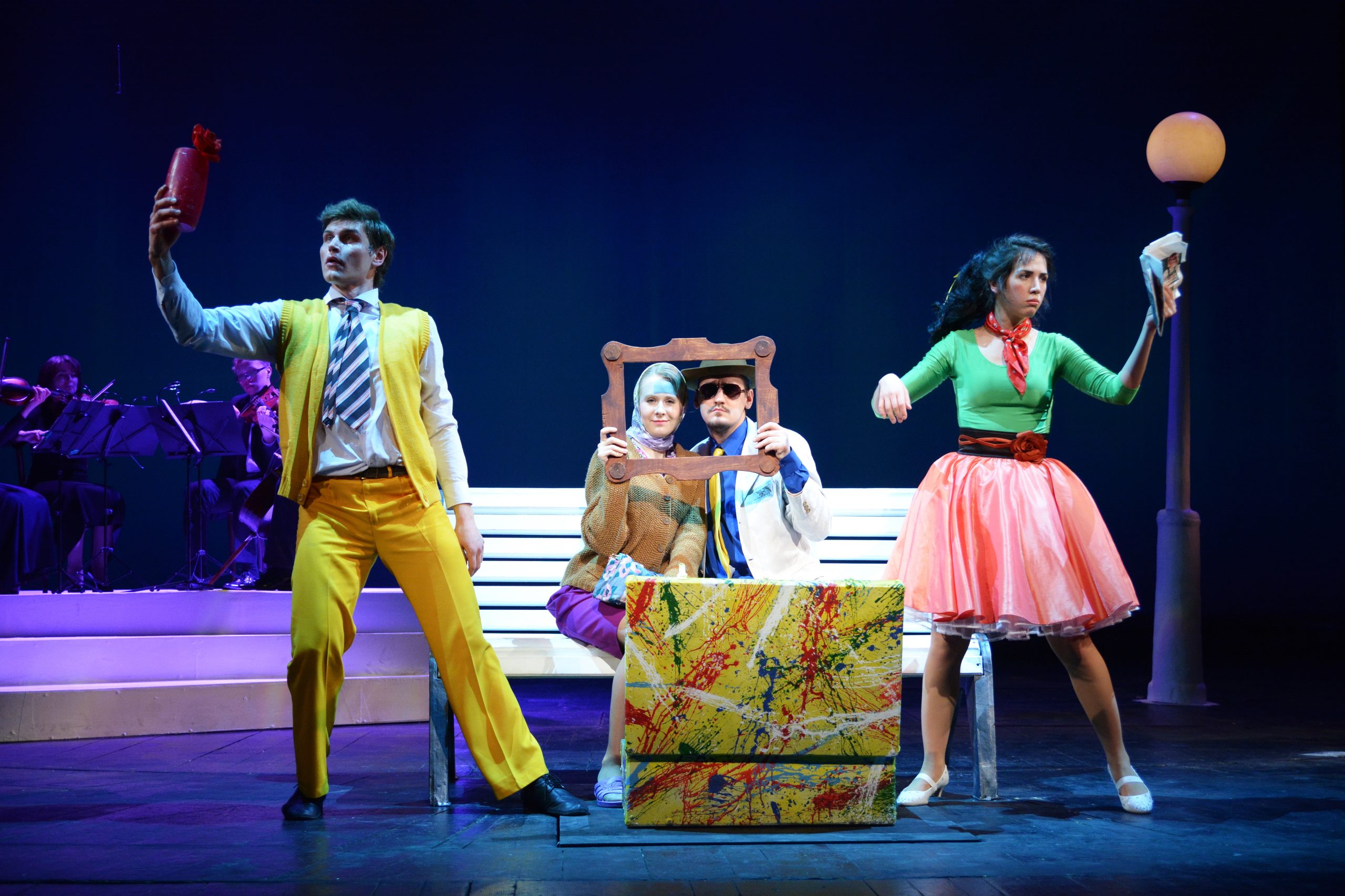 Déjeuner et théâtre à Paris