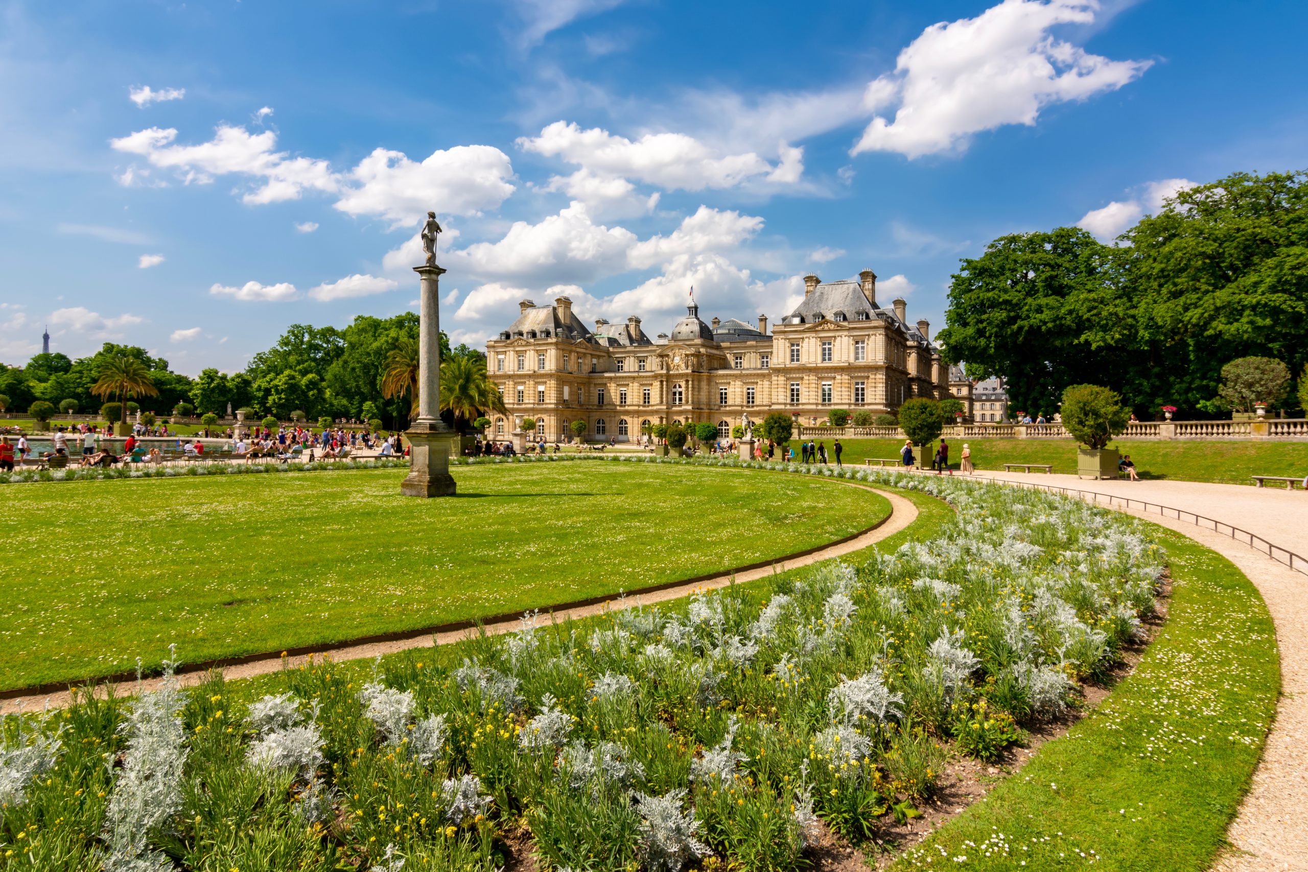 Paris du Palais du Luxembourg (Sénat) au Panthéon