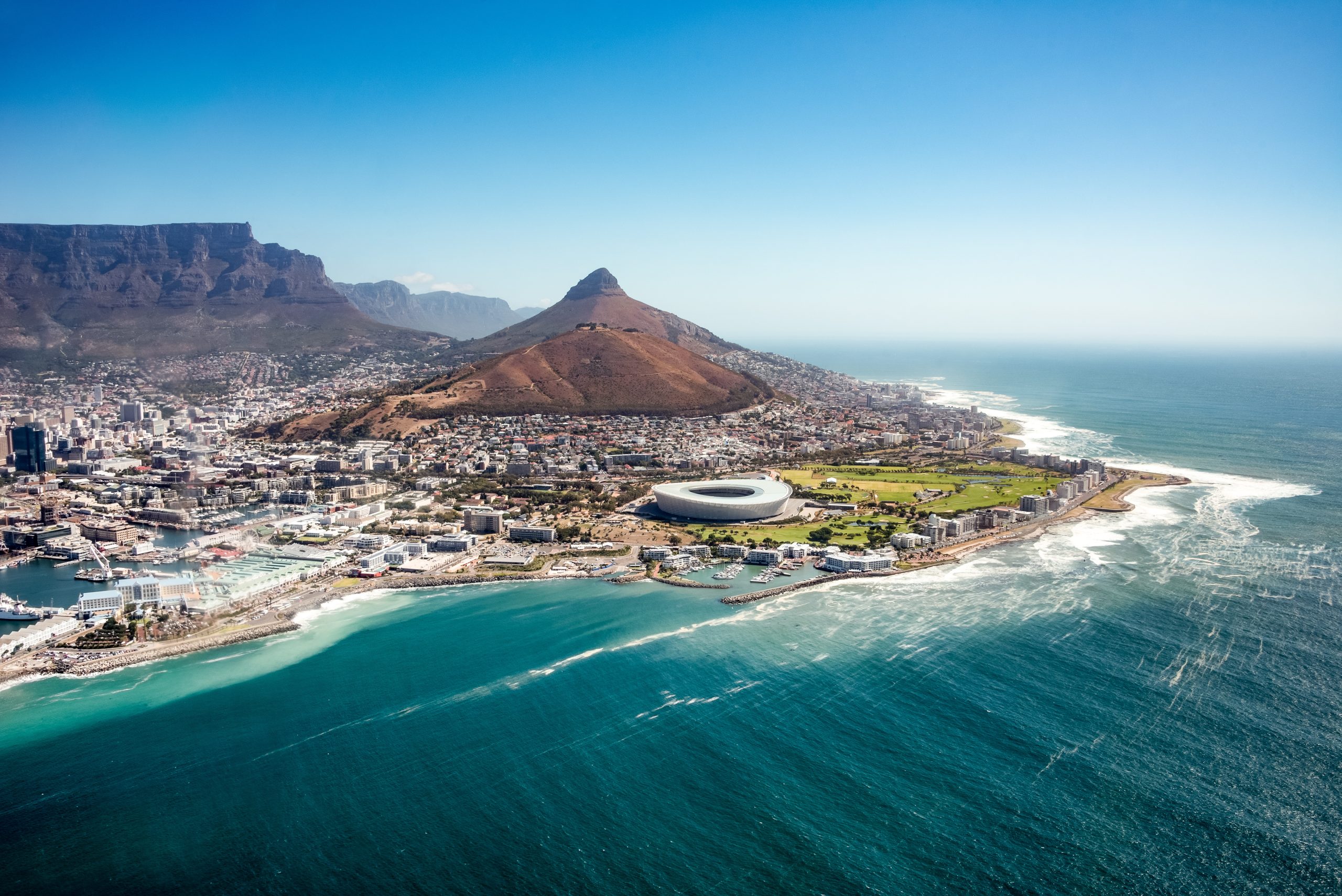 L’Afrique du Sud et ses rivages dorés